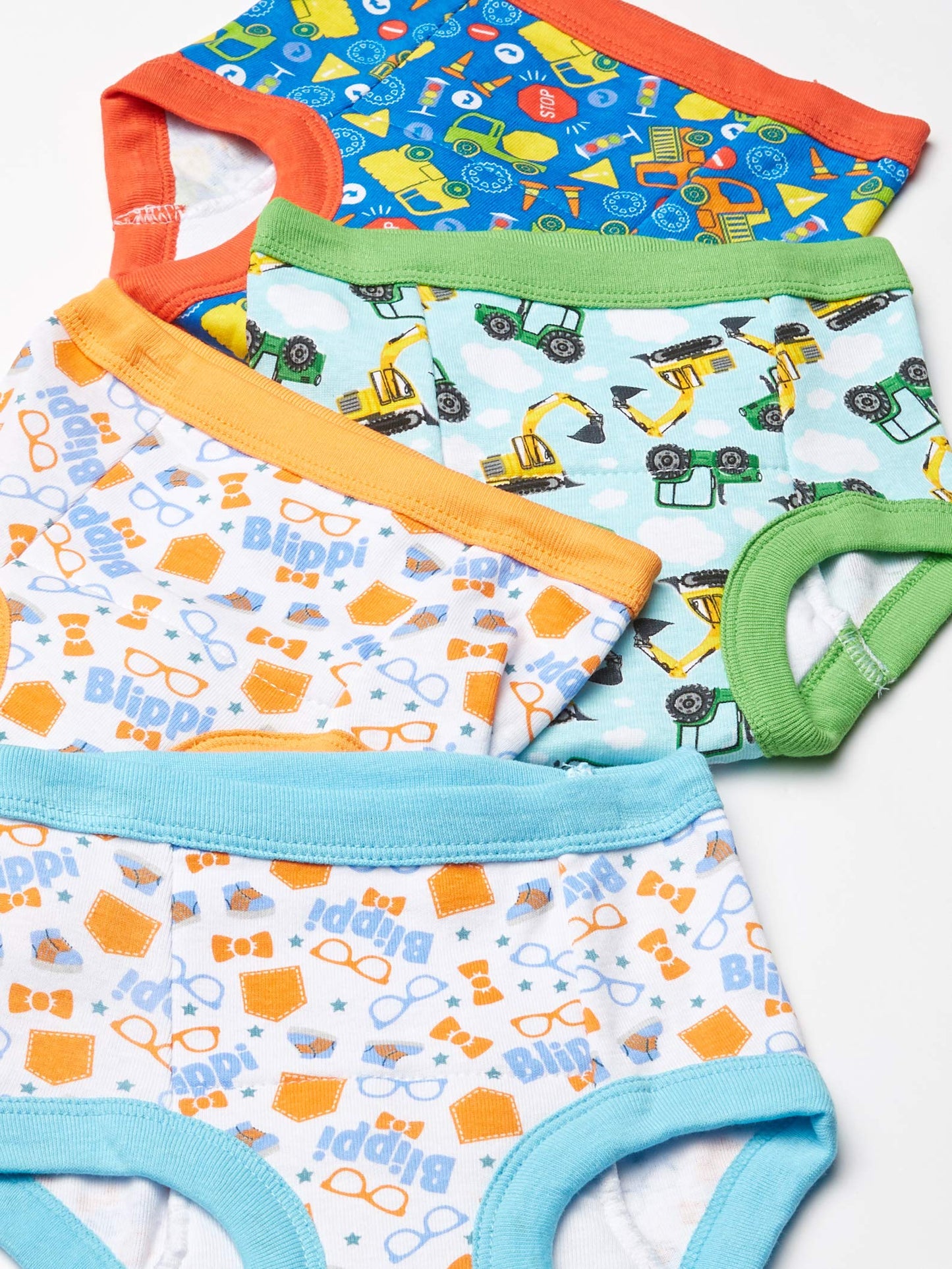 Blippi Baby-Boys Blippi Toddler Boy Potty Training Pant Multipacks, Blippi Tb 7Pk, 4T