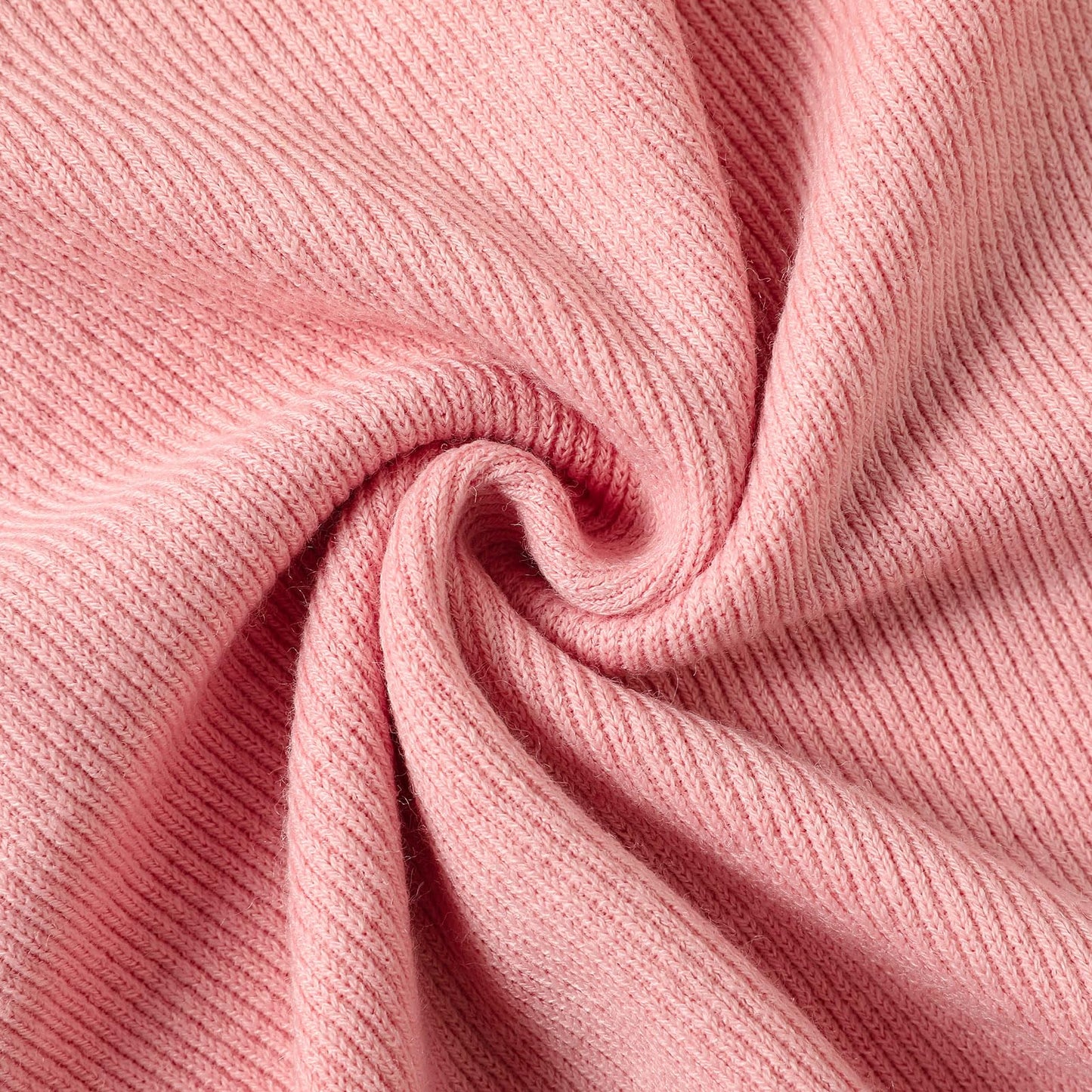 Toddler Baby Girl Sweater Round Neck Loose Long Sleeve Candy Color Knitted Pullover Tops Autumn Winter Sweatshirt (Pink #2, 2-3T