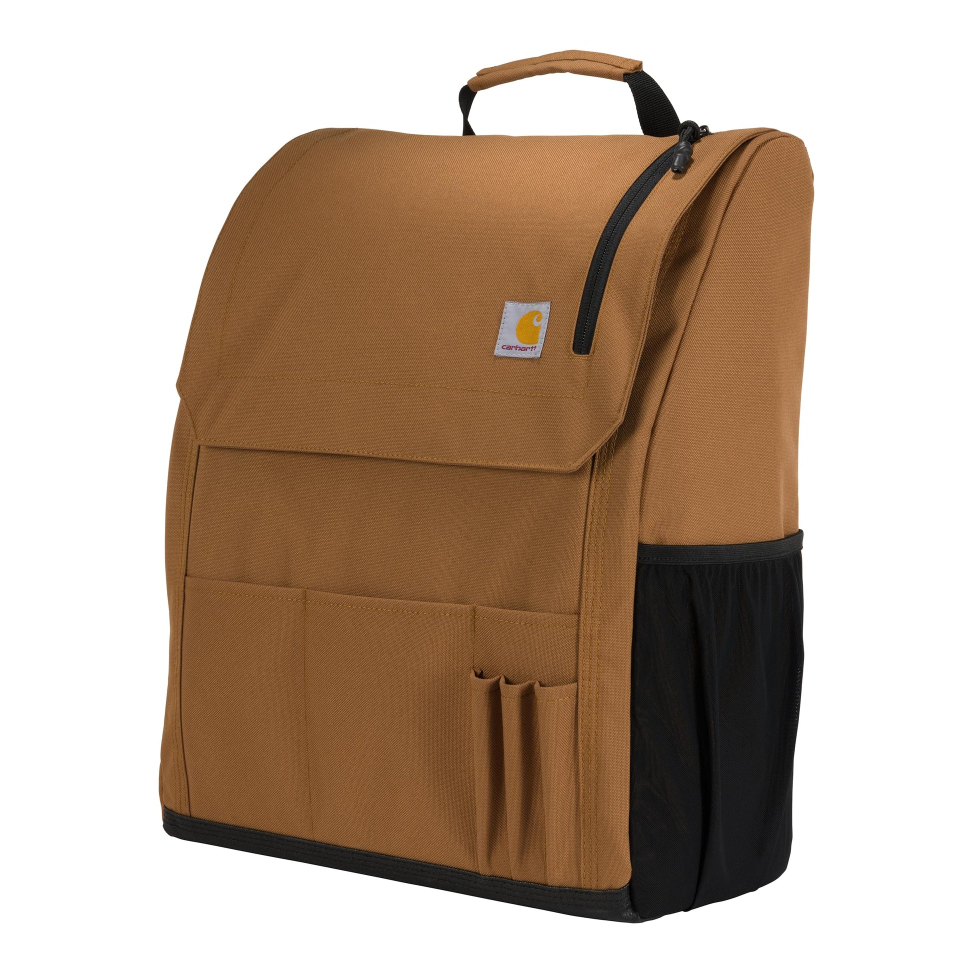 Carhartt Universal Front Seat Organizer, Tool And Equipment Organizer For Automotives, Carhartt Brown, One Size
