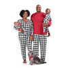 Gerber Baby Holiday Family Matching Pajamas, Black/Red Buffalo Check, Large