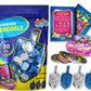 Hanukkah Dreidels - Metallic Blue And Silver Dreidel - 30 Pack Medium - Dreidels In Bulk