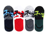 Rc. Royal Class Unisex Loafer No Show Multicolored Socks (Pack Of 4 Pairs)