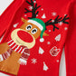 Family Feeling Baby Girls Boys Long Sleeve Christmas Pajamas Sets Cotton Pyjamas Toddler Infant Kids 18-24 Months Reindeer