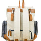 Cutie Carry Diaper Bag Backpack With Baby Pad Insulated Pocket Stroller Straps Wipe Dispenser Padded Shoulder Large Fashion Bags