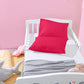 Ntbay Microfiber Toddler Pillowcases With Envelope Closure, 2 Pack 100% Brushed Microfiber Super Soft Travel Kids Nursery Pillow