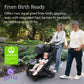 Uppababy Minu Duo Side-By-Side Double Stroller - Lightweight + Compact Design For Travel - Easy Fold- From Birth To Toddler - In