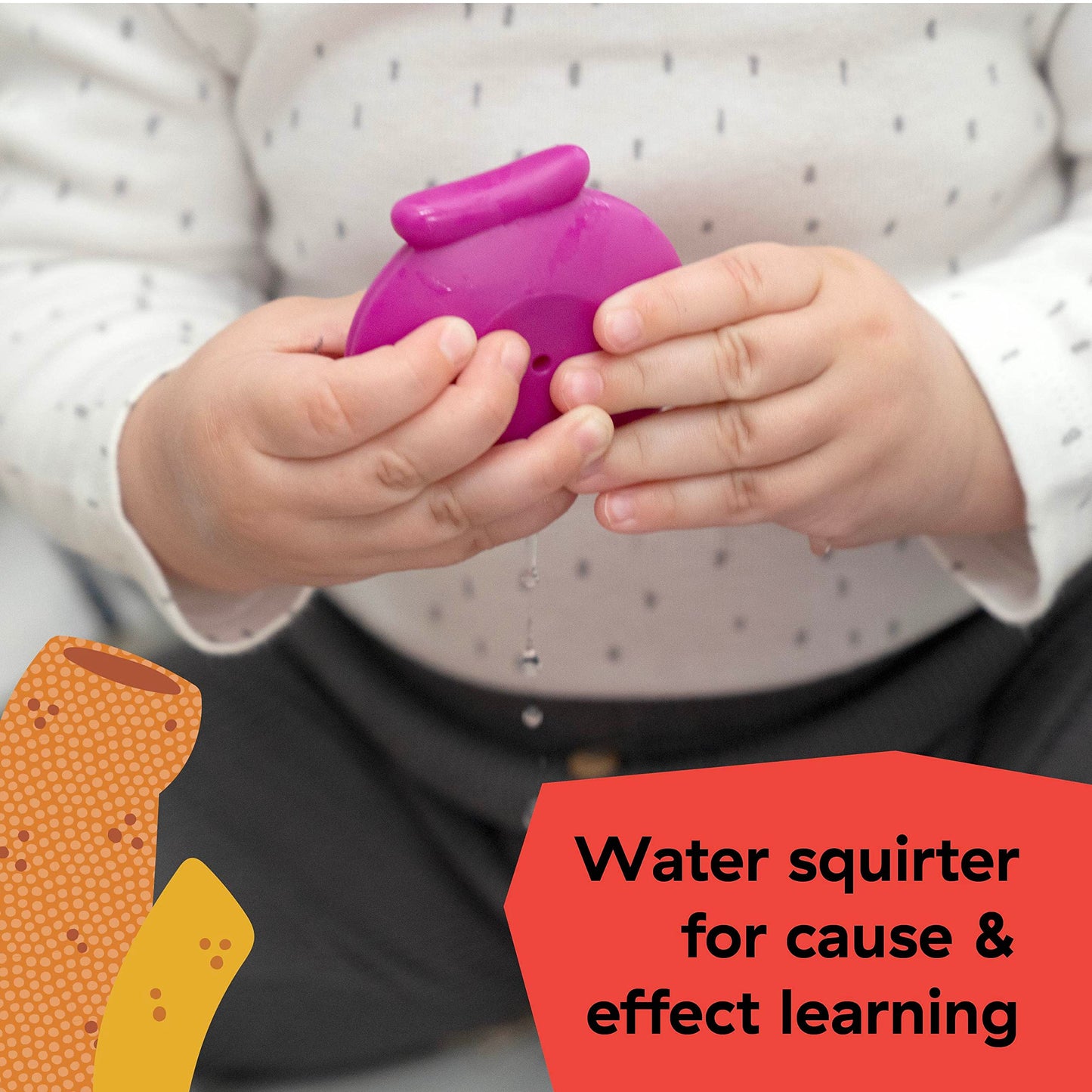 Baby Einstein Ocean Explorers Opuss Stack & Stream Sensory Stacking Cups, Ages 3 Months and up