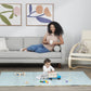 Regalo Play Mat, Foldable & Reversible, Waterproof, Blue , X-Large (Pack Of 1)