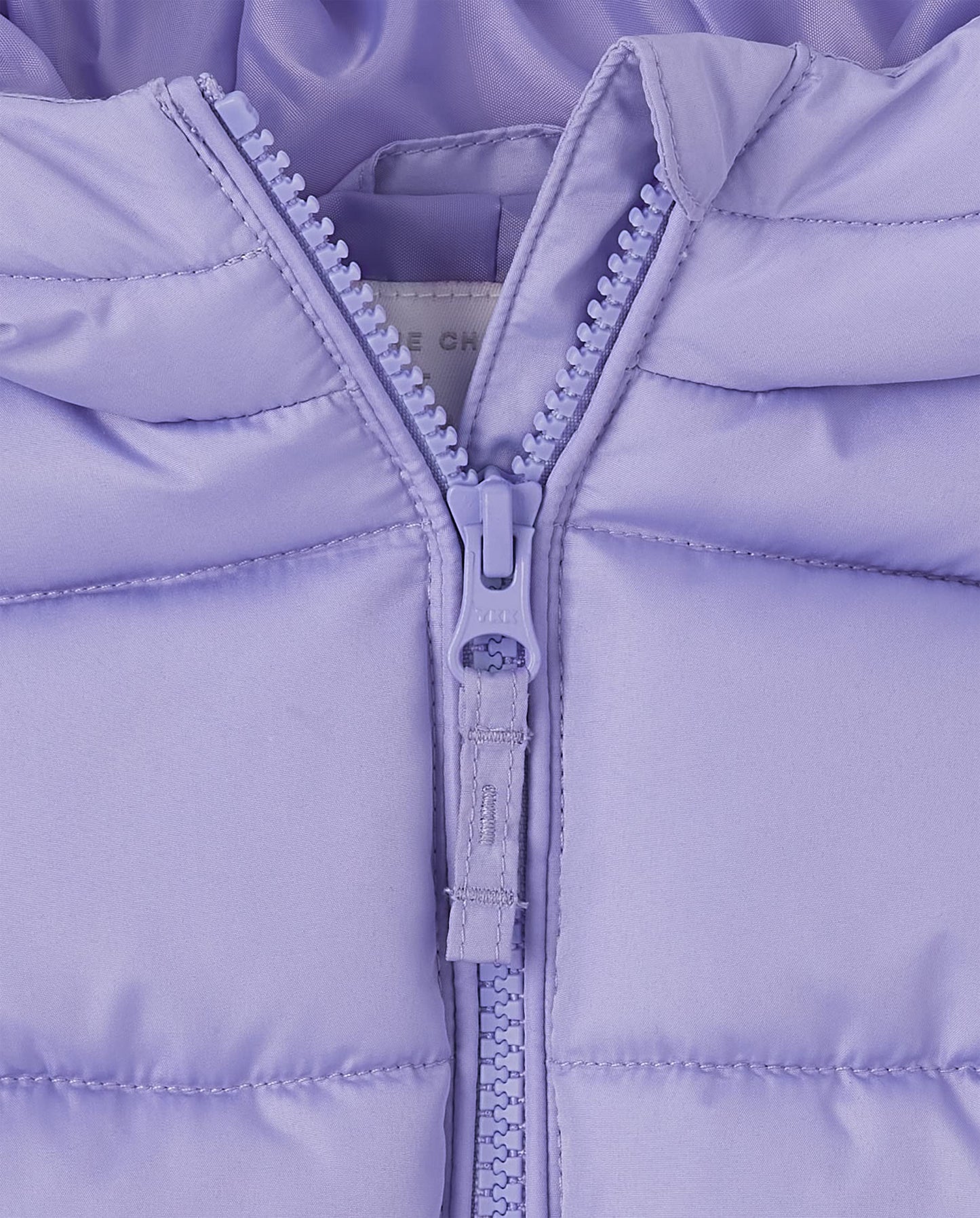 The Children'S Place Baby Girls And Toddler Medium Weight Puffer Jacket, Wind-Resistant, Water-Resistant Jacket, Lavender, 18-24