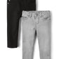 The Children's PlaceBaby Boysand Toddler Multipack Basic Skinny JeansBlack Wash/Dove Gray Wash 2-Pack5T