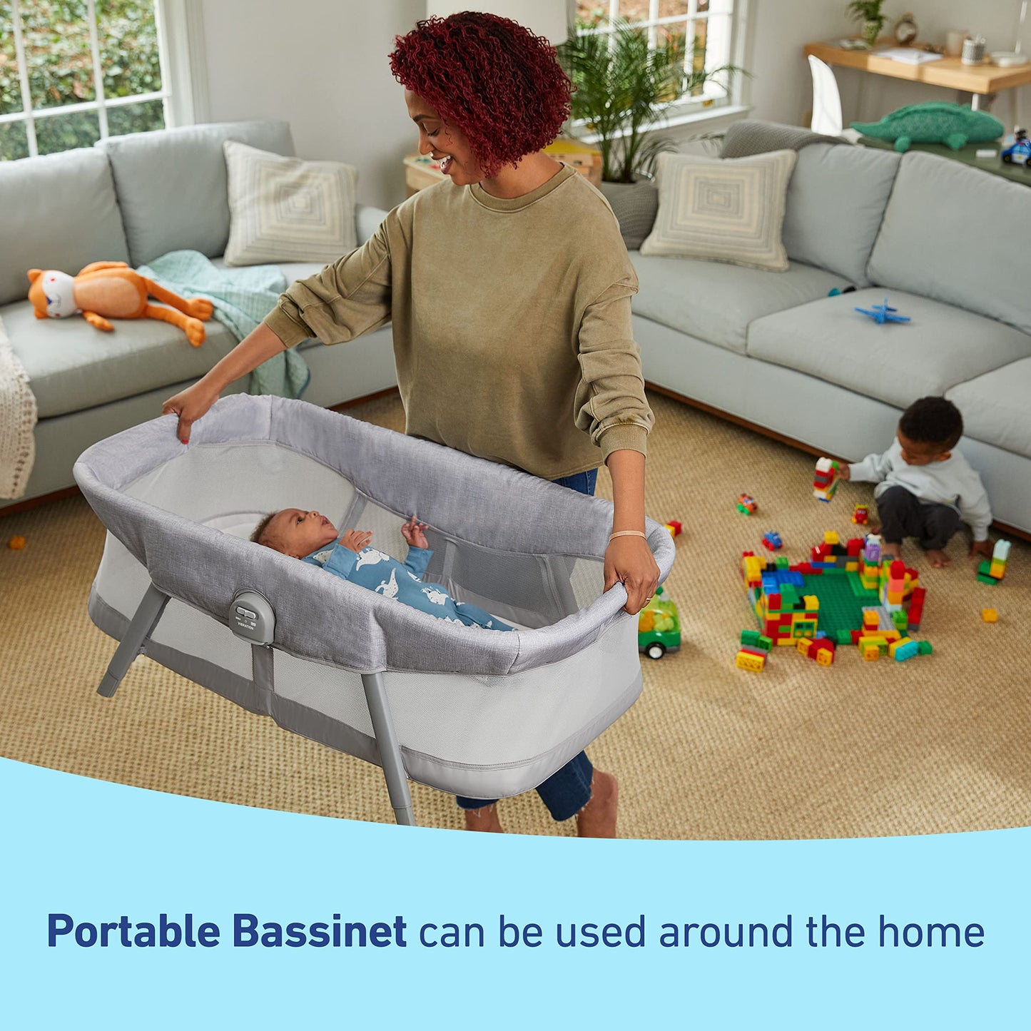 Graco Dreammore 2-In-1 Portable Bassinet