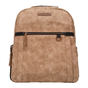 Petunia Pickle Bottom 2-in-1 Provisions Breast Pump & Diaper Bag, Designed for Busy Parents, Spacious Main Compartment, Brioche