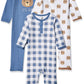 Hudson Baby Unisex Baby Cotton Coveralls, Little Bear, 0-3 Months