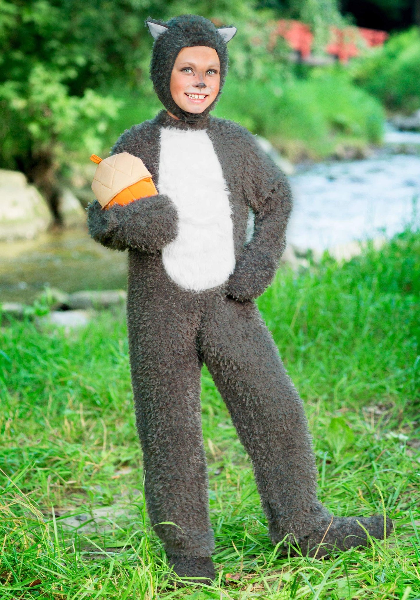 Fun Costumes Kids Furry Squirrel Costume Funny Animal Costume For Boys And Girls | Medium