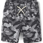 The Children'S Place Baby Toddler Boys Pull On Cargo Shorts, Grey Camo Single, 12-18 Months