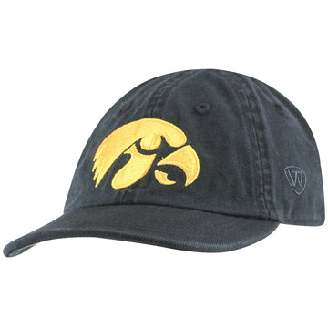 Top Of The World Iowa Hawkeyes Infant Infant (0-12 Mo) Hat Adjustable Relaxed Fit Team Icon, One Fit