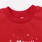 Baby Boys Xmas Snowman Sweatshirt Crewneck Long Sleeve Toddler Christmas Sweaters Cartoon Winter Clothes 8281-6T