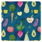 Bapronbaby Organic Produce Splash Mat - Waterproof Catch-All For Under High Chairs, Floors, Tables, Playtime Or Arts & Crafts -