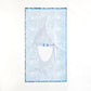 Beach House Figural Shark Hooded Beach And Bath Towel Poncho For Kids, Blue 48.00' X 24.00'