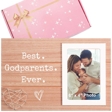 Sioial Mothers Day Gift For Godmother-Father'S Day Gift For Godfather-Godparents Gift From Godchild-Baptism Gift For Godparents-