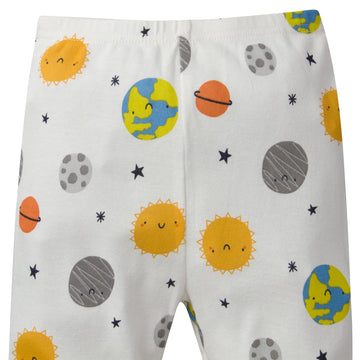 Gerberbaby Boystoddler Snug Fit 4-Piece Pajama Setblue Earth12 Months