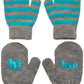 Simple Joys By Carter'S Baby Hat And Mitten Set, Monster/Stripe, 12-24 Months