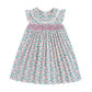 Simplee Kids Baby Pink Dress Toddler Ruffled Dress Little Toddler Girls Casual Dress Playwear Sundress For Spring Summer 3T