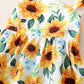 Baby Girl Summer Dresses Yellow Boho Sleeveless Dresses Infant Summer Outfits Sundress Baby Girl Clothes 6-9 Months 12 Months