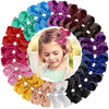 Ded 30Pcs Sparkly Hair Bows Clips 4 Inch Glitter Sequin Bow Alligator Clips Baby Hair Accessories For Baby Girls Children Kids(1