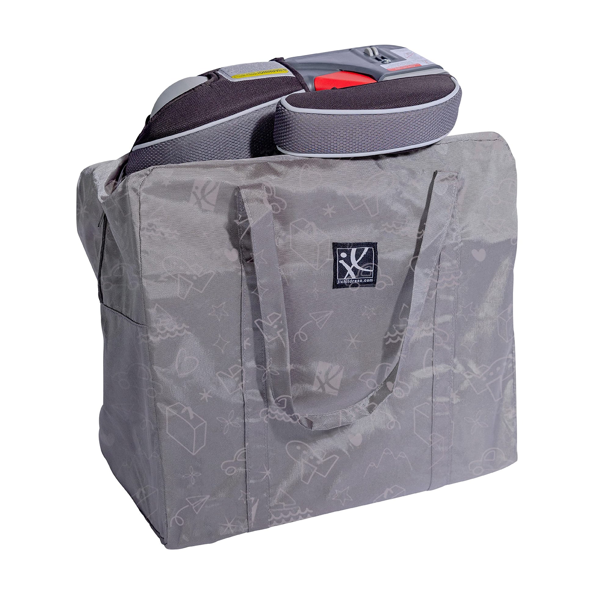 J.L. Childress Deluxe Go-Go Travel Bag For Backless Booster Seats And Compact Strollers - Fits Gb Pockit And Babyzen Yoyo - Boos