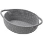 UBBCARE Small Woven Basket for Gifts, Cotton Rope Storage Baskets for Shelf, Gift Baskets Empty with Handle, Dog Toy Basket for 