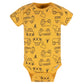 Gerber Baby Boy'S 8-Pack Short Sleeve Onesies Bodysuits, Transportation Zone, Newborn