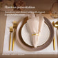 Disposable Gray Paper Placemats For Dining Table - 100-Pack 18' X 12' Cloth-Like Rectangle Paper Placemats For Baby, Kids, Par