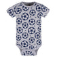 Gerber Baby Boy'S 8-Pack Short Sleeve Onesies Bodysuits, Sports Blue, 12 Months