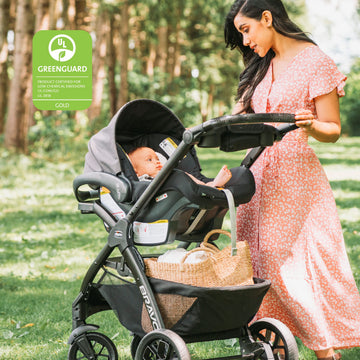 Chicco Keyfit 30 Cleartex Infant Car Seat And Base, Rear-Facing Seat For Infants 4-30 Lbs, Includes Head And Body Support, Compa