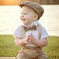 Born To Love Baby Boys Hat Tweed Page Driver Cap, Beige, 6-12 Months