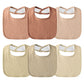 Kewlife gift Muslin Baby Bibs 6-Pack Baby Drool Bandana Bibs for Baby Girls Boys Infant Newborn Toddler Drooling and Teething (B