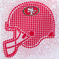 Gerber Nfl San Francisco 49Ers 3 Pack Bodysuit Footed Pant And Cap Registry Gift Set, Red San Francisco 49Ers New, 6-9 Months