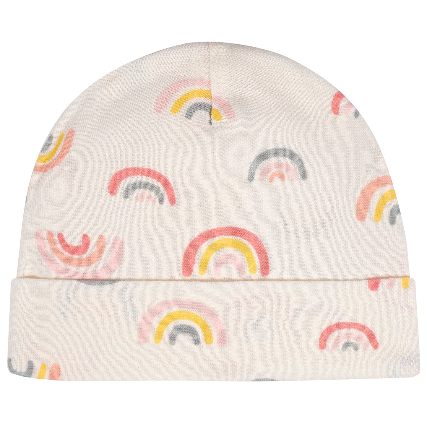 Gerber Baby Girls Cap And Mitten Sets Golden Floral Newborn