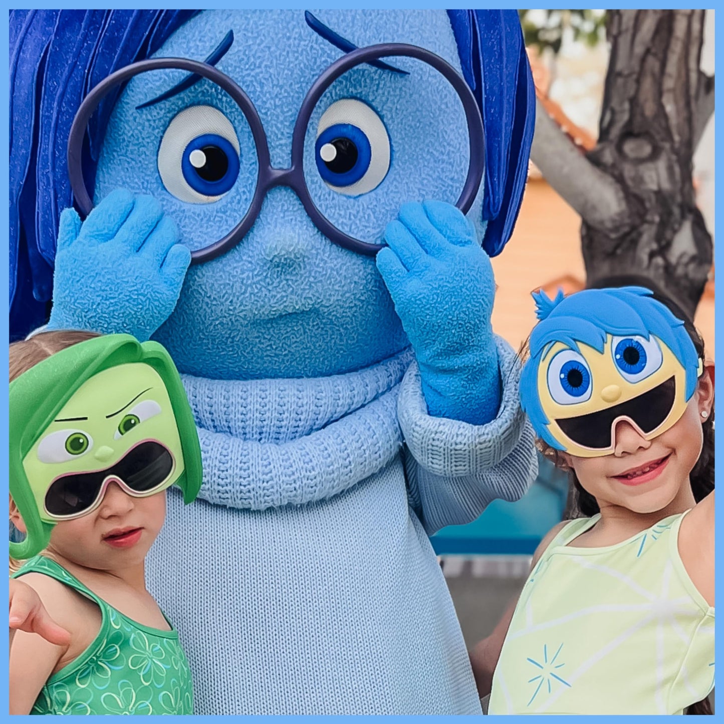 Sun-Staches Inside Out Joy Party Favors Costume Sunglasses | Uv400, Protected Lenses, One Size Fits Most