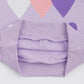 Retsugo Little Girls Outfit Purple Clothes Set Heart Print Holiday Sweatshirt And Sweatpants Toddler Girl Clothes Fall/Winter Gi