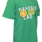 Unique Baby Boys Handsome Little Lad St Patrick'S Day T-Shirt (18M, Little Lad)