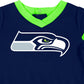 Gerber Baby Girls NFL Jersey Dress and Diaper Cover, Team Color, 3-6 Months