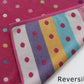 Original Kids Bath Time Kids Bath Mat - Sugar & Spice 100% Cotton Reversible Shower Mat - Soft Absorbent 1100 Gsm Toddler Bath T
