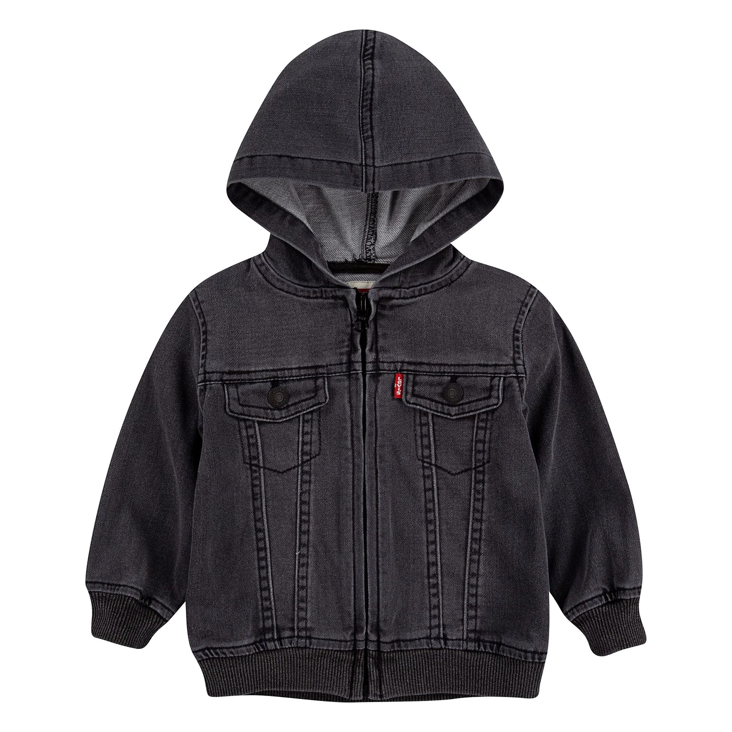 Levi'S Baby Boys Hoodie, Pebble Grey, 24M