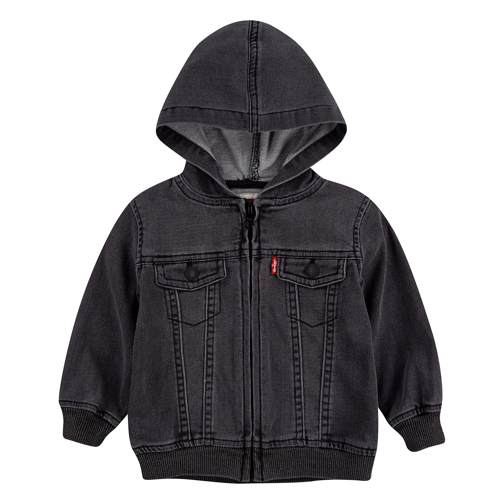 Levi'S Baby Boys Hoodie, Pebble Grey, 24M