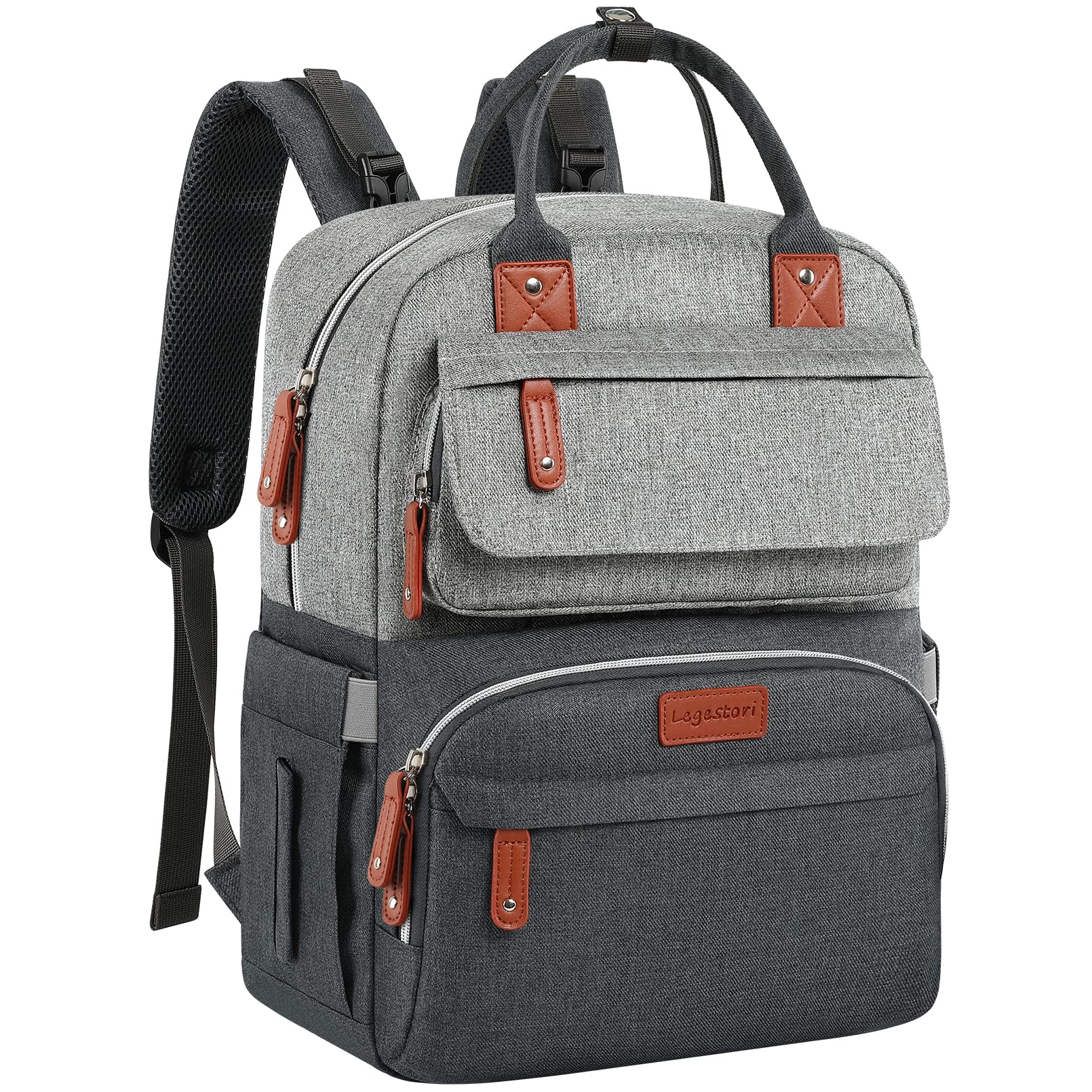 Legestori Diaper Bag Backpack, Baby Boy Diaper Bags, Large Diaper Bag Backpack For Boys Girls, Waterproof Baby Diper Backpack Fo