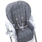 Safety 1st High Chairs for Babies and Toddlers, 3-In-1 Grow and Go with Tray and Adjustable Seat, Monolith