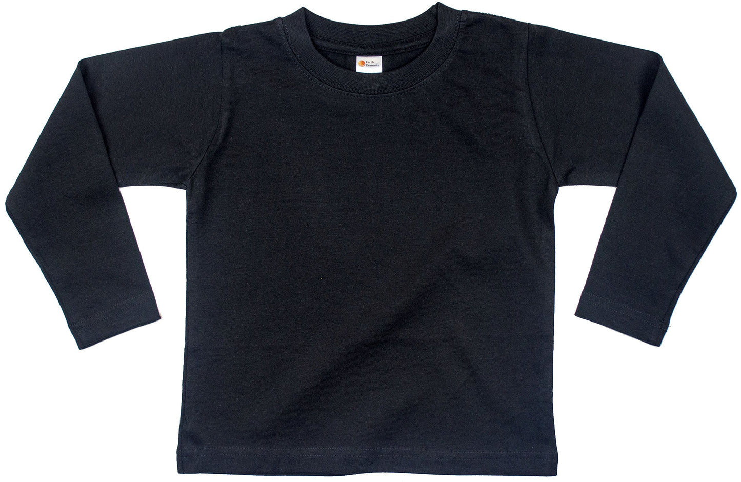 Earth Elements Baby Girls Long Sleeve T-Shirt 6-12 Months Black
