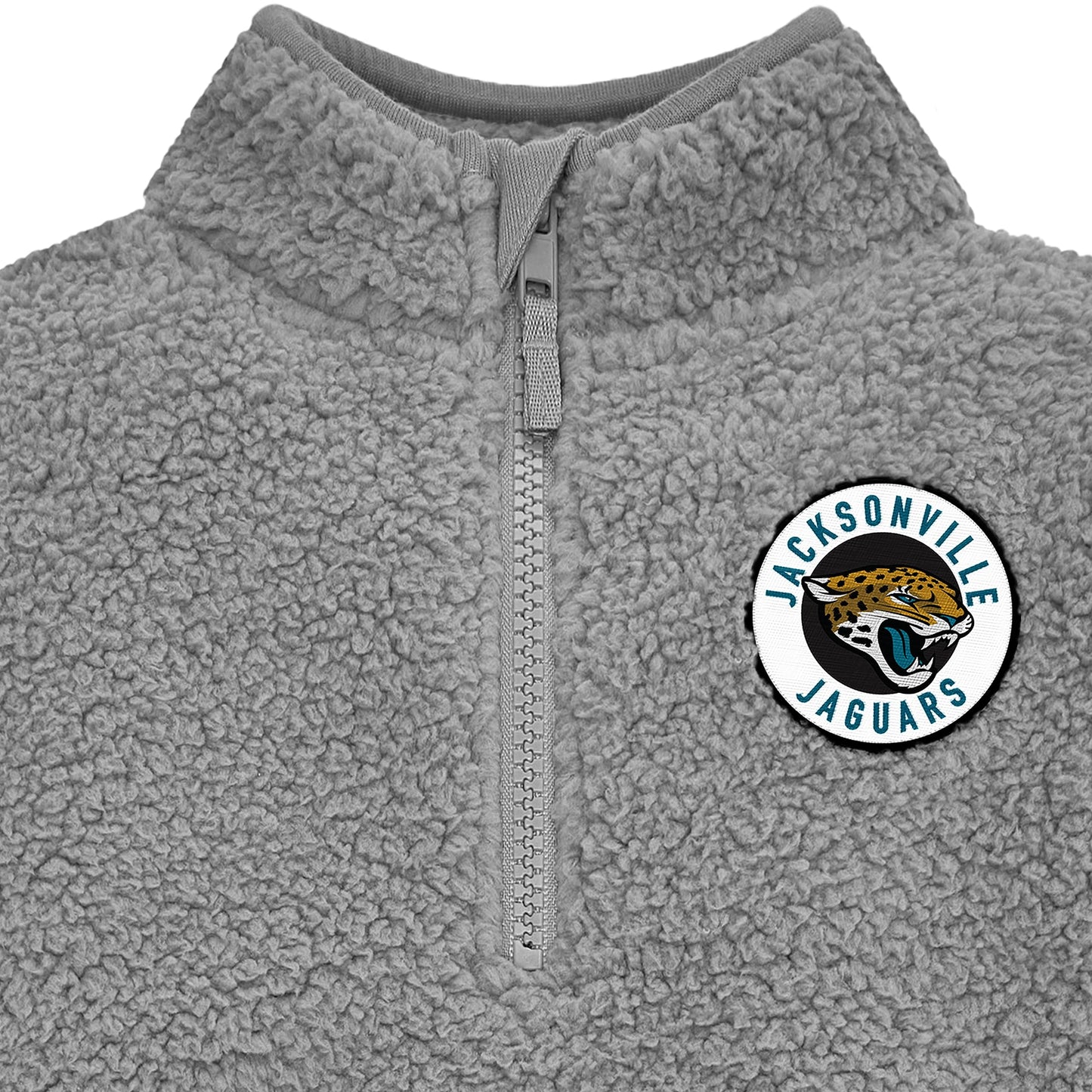 Gerber Unisex Baby Nfl Sherpa Mock Neck Pull Over Sweatshirt, Team Color, 18 Months